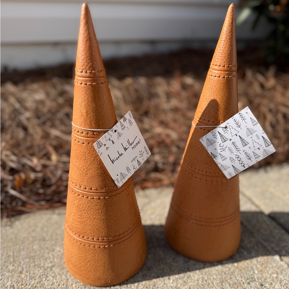 Set of Decorative Christmas Trees - NWT